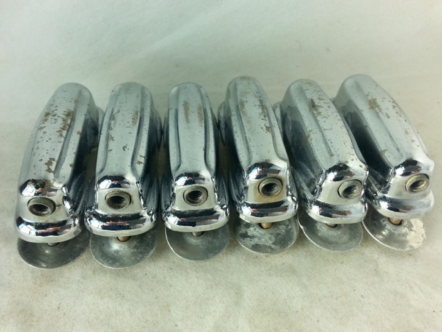 Slingerland 6x Sound King Snare Drum Lugs Chrome Alum-Washer Student RK 50s G+* — main photograph