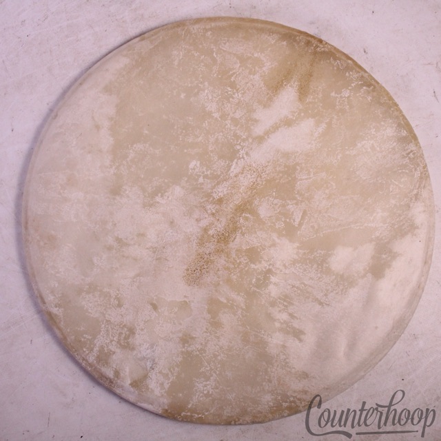 13"Calf Skin Rack Tom Batter/Resonant Drum Head Vintage Style Modern Even-Toed* — main photograph