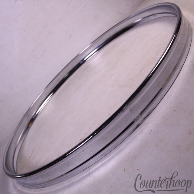 Sonor 22" Super Champion Bass Drum Hoop Ferro-Manganese Vintage 70s Steel Rim* — main photograph