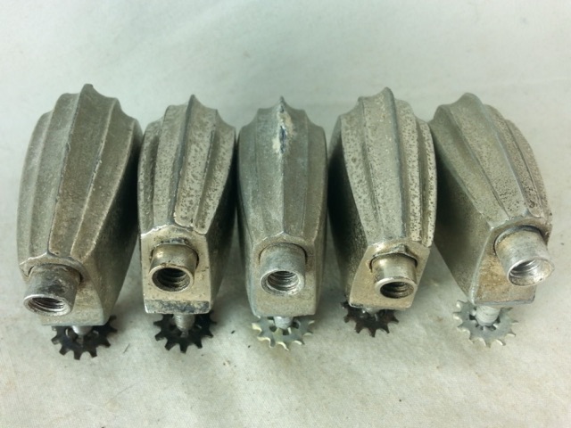 Slingerland 5x Beavertail Tom/Snare Drum Lugs Nickel Star-Washers RK 40s-50s* — main photograph