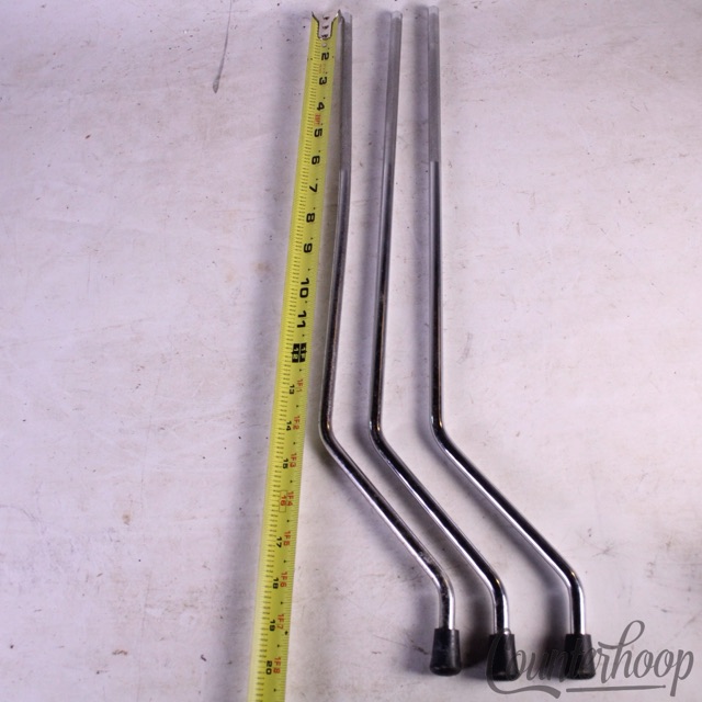 Floor Tom Drum Legs 3/8" Rubber Feet 9.5mm Slingerland/Ludwig/Gretsch-Compatible — main photograph