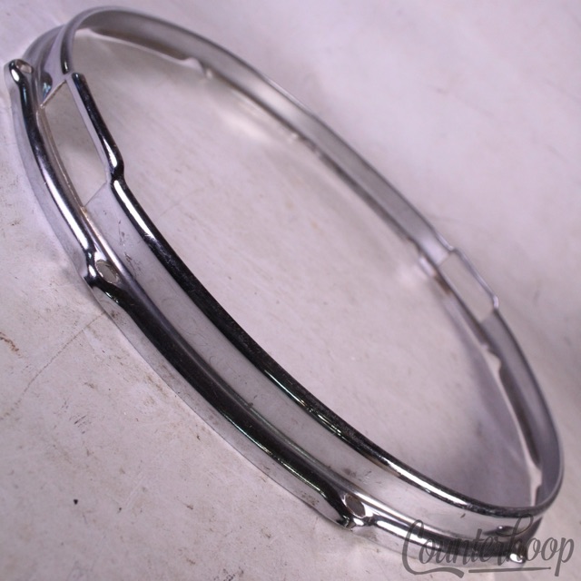 Slingerland 14"Snare Drum Resonant Rim/Hoop Stick-Saver Vintage 70s 10-Lug Krupa — main photograph