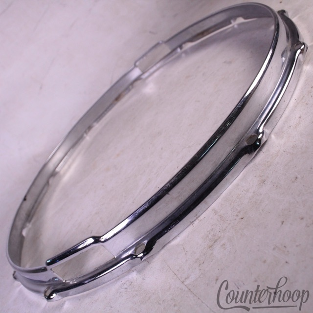 Slingerland 15"Snare Drum Resonant Rim/Hoop Stick-Saver Vintage70s 12Lug TDR USA — main photograph