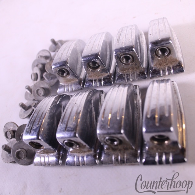 Ludwig 8x Tom Drum Small Classic Lugs Set Chrome 1 1/4" Vintage USA 60s* — main photograph