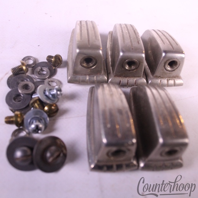 Ludwig/WFL 5x Tom/Snare Drum Small Classic Nickel Lugs Set 1 1/4" Vintage 50s* — main photograph