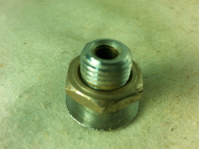 Slingerland Zoomatic Snare Drum Strainer Tensioner Receiver Shell Mount Chrome* — main photograph