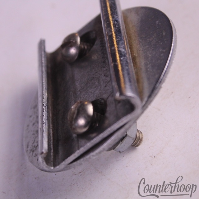 Ludwig 2-Hole Concert Tom Mount/Bongo Drum Clip Chrome Super Classic 60s-70s USA — main photograph
