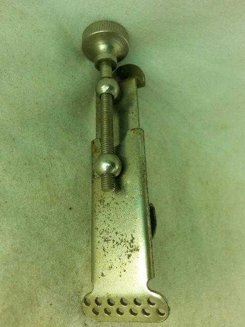 Slingerland Marching Snare Drum Strainer Nickel Vintage 30s-50s Parade 2 11/16" — main photograph