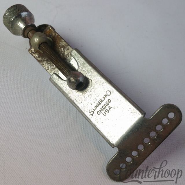 Slingerland Marching Snare Drum Strainer Nickel Vintage 30s-50s Parade Chicago* — main photograph