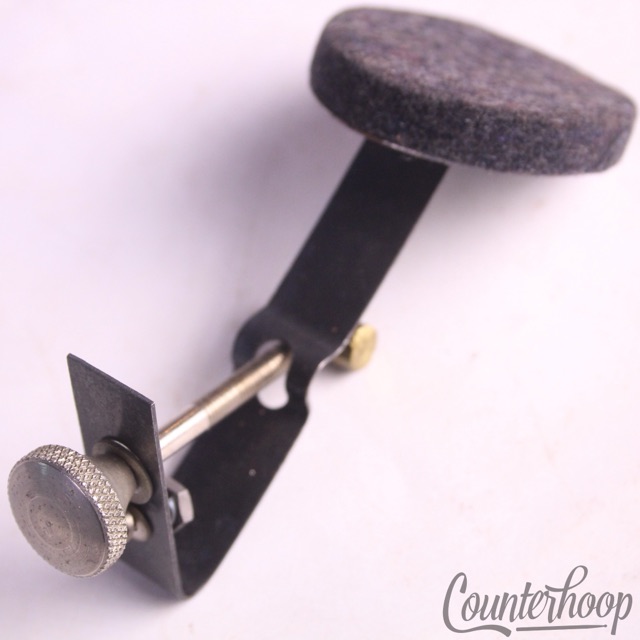 Ludwig Muffler Black Felt Nickel Round Knob Brass Snare/Tom Drum 50s WFL USA* — main photograph