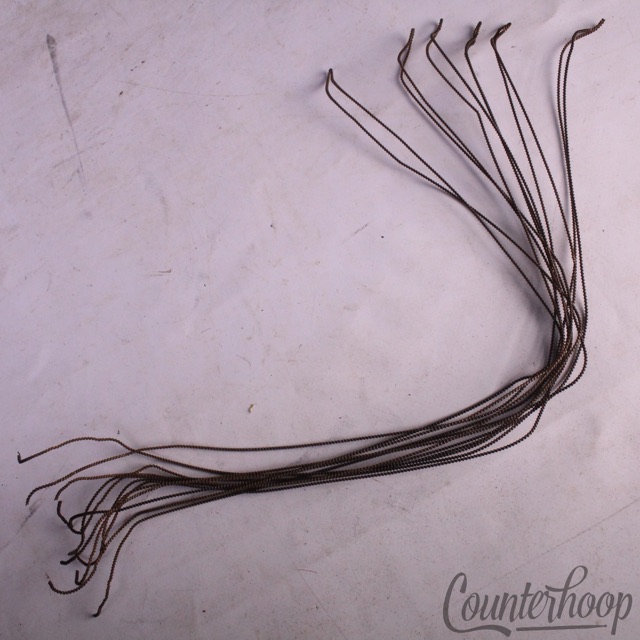 Ludwig 14" Snare Drum 12-Strands 17" Coiled Metal-Cloth Wires USA Vintage 10s* — main photograph