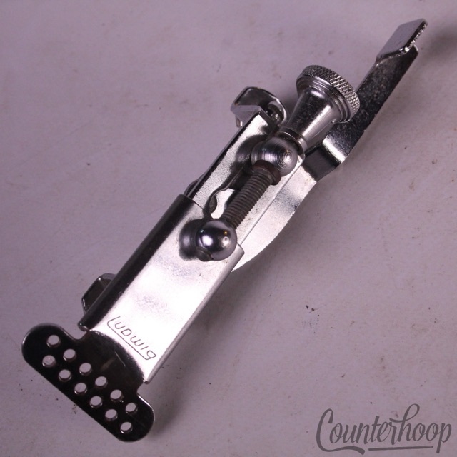 Ludwig P83 Block Logo Snare Drum Throw-Off Strainer Chrome USA Vintage 60s-70s* — main photograph