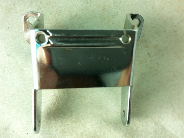 Slingerland Artist/Gene Krupa Snare Drum Butt Plate Chrome Extended Gate Shell* — main photograph