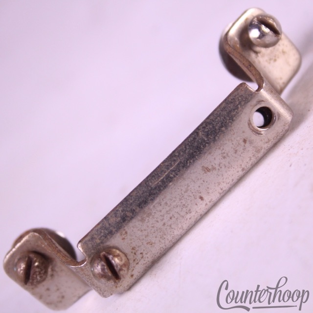 Ludwig WFL Snare Drum Butt Plate Nickel Vintage Chicago 30s-40s Hardware Parts* — main photograph