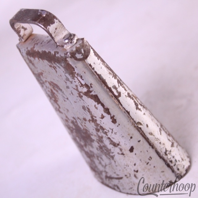 Rogers Bronze Cowbell 4" Cow Bell USA Latin Percussion Effects Vintage 50s-60s* — main photograph