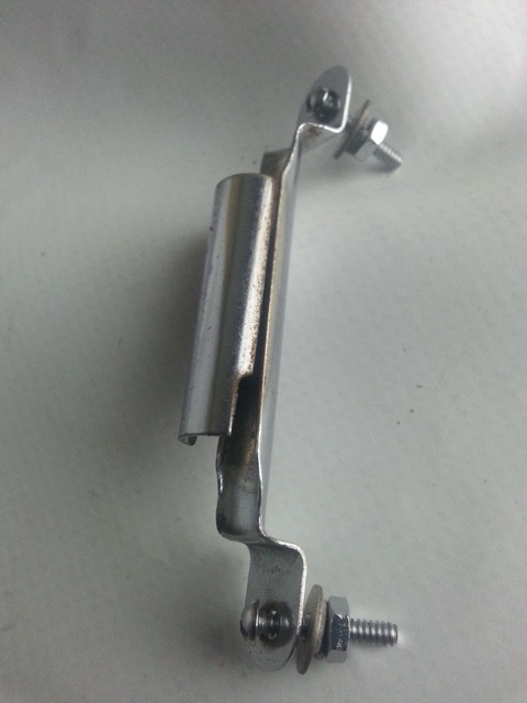 Slingerland Drum Key Mount Marching/Parade Drum Chrome Vintage 60s USA* — main photograph