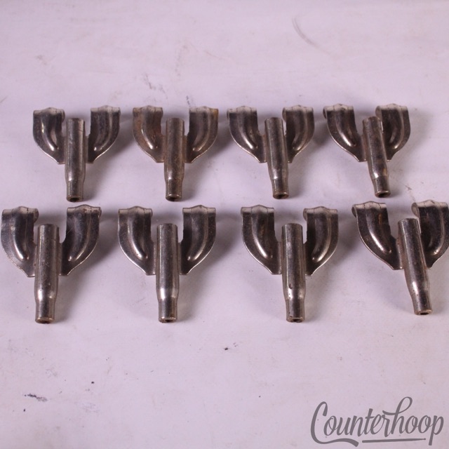 Ludwig 8x Bass Drum Threaded Single-Tension/T-Rod-Claws Nickel Marching 50s WFL* — main photograph