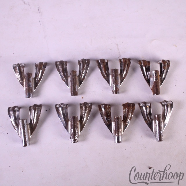 Ludwig 8x Bass Drum Tension/T-Rod-Claws Chrome Marching/Parade Vintage 60s USA — main photograph