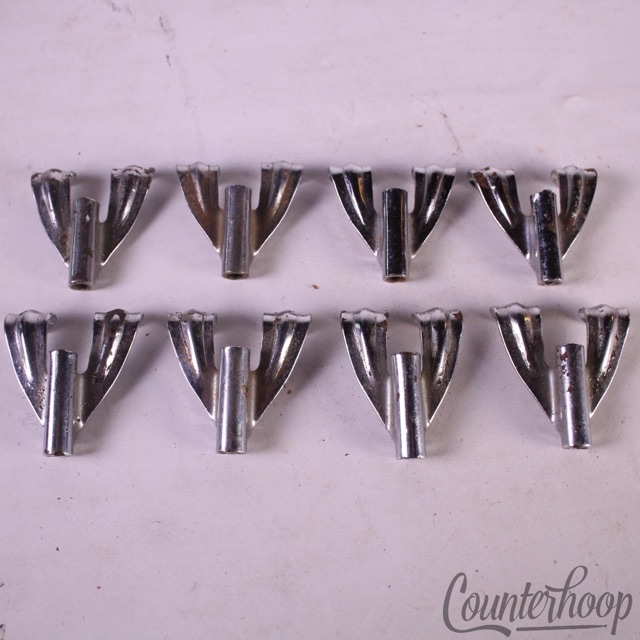 Ludwig 8x Bass Drum Tension/T-Rod-Claws Chrome Marching/Parade USA Vintage 60s — main photograph