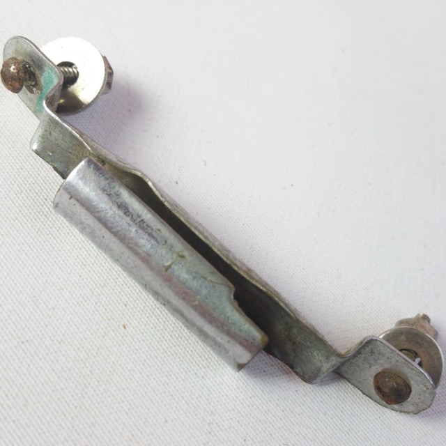 Slingerland Drum Key Mount Marching/Parade Drum Chrome Vintage 60s USA 2 5/8"* — main photograph