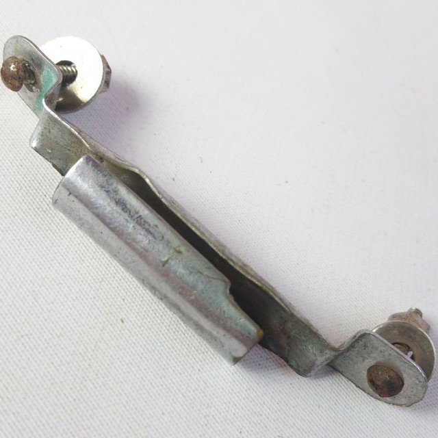 Slingerland Drum Key Mount Marching/Parade Drum Chrome Vintage 60s USA 2 5/8"* — main photograph