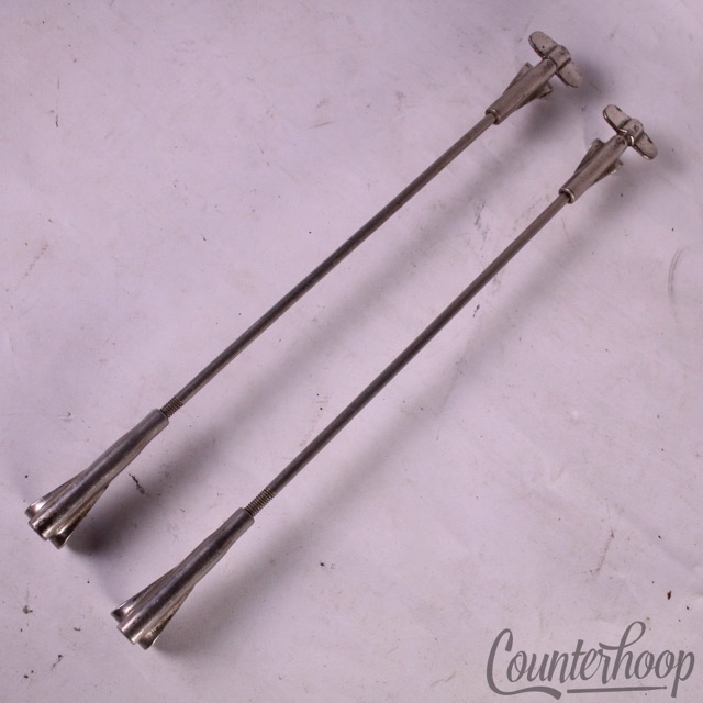 Ludwig 2x 12"x15" Snare/Bass Drum Single-Tension T-Rods+Claws Vintage 20s Nickel — main photograph