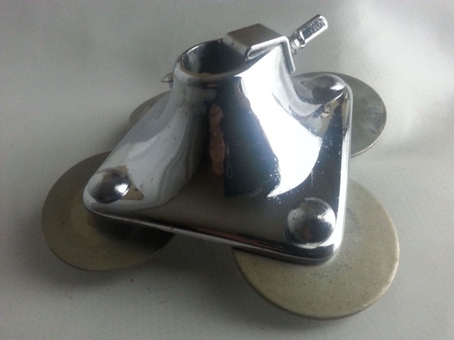 Slingerland Chrome Set-O-Matic Tom Drum Mount Receiver USA Vintage 60s* — main photograph