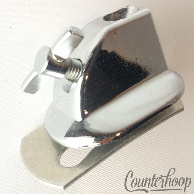 Slingerland Bass Drum Spur Mount Left R-Side Sound King Chrome Vintage 60s USA* — main photograph