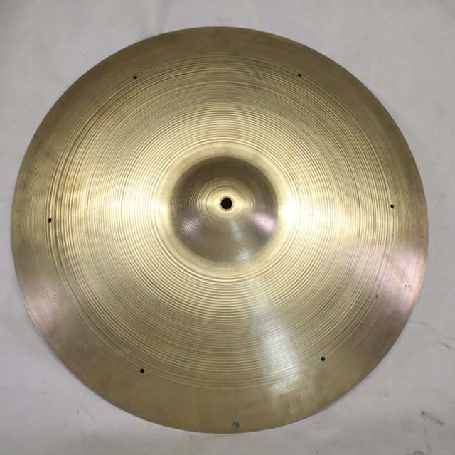 Zildjian 20 3/16" 2666g Ride Cymbal Vintage 60s B20 Sizzle no Rivets Avedis USA — main photograph