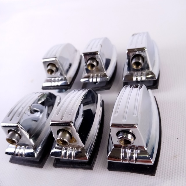 Ludwig 6x Tom /Snare Drum small Lugs Classic Chrome Tension Lug Super Classic — main photograph