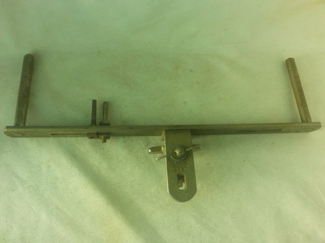 Slingerland Clamp-On Cowbell/Wood-Block Bass Drum Mount Nickel Vintage 30s-40s* — main photograph