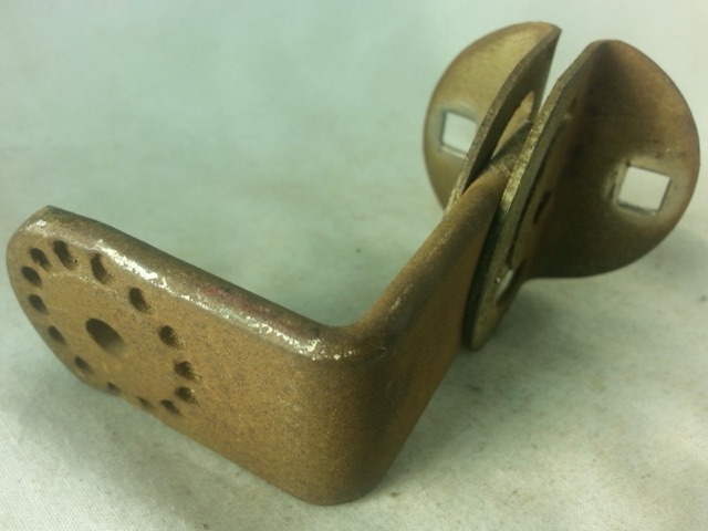 Slingerland Clamp-On RK Tom Drum Shell-Mount Part Nickel 1 1/2"Vintage 40s-50s* — main photograph
