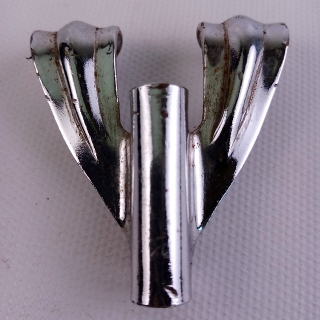Ludwig Marching Snare Drum Tension-Rod-Claw Vintage 60s Chrome Tenor Tom/Bass — main photograph