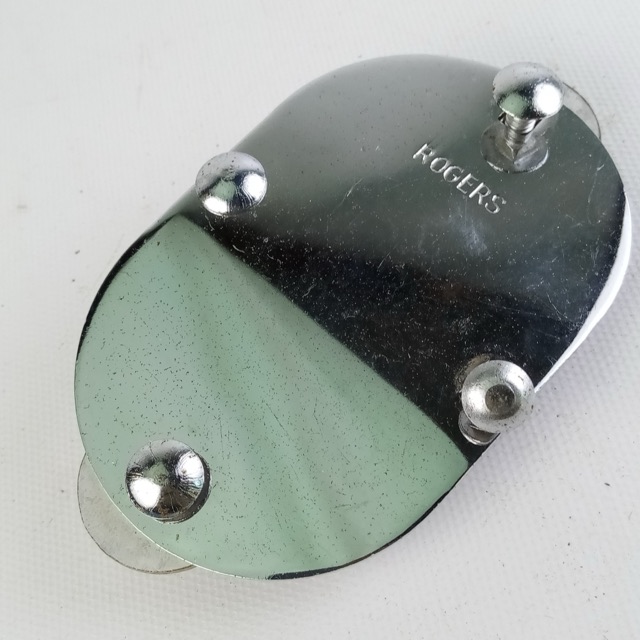 Rogers Swivomatic Bass Drum Spur/Tom/Cymbal-Arm Collet-Mount Cover Plate Vintage — main photograph
