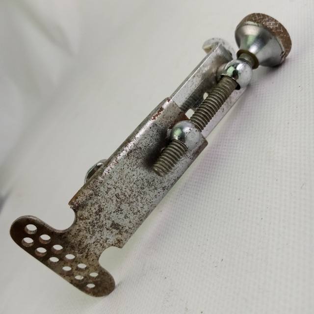 Rogers Snare Drum Strainer Chrome Vintage 50s 2.5" Marching Tensioner Wire-Holes — main photograph