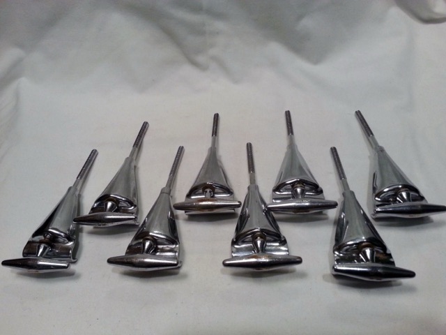 Slingerland 8x Sound King Bass Drum Tension Rods+Claws Chrome Vintage 60s* — main photograph