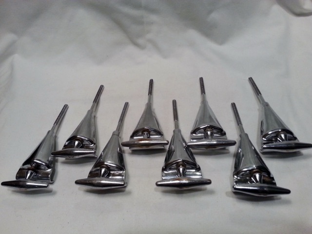 Slingerland 8x Sound King Bass Drum Tension Rods+Claws Chrome Vintage 60s* — main photograph