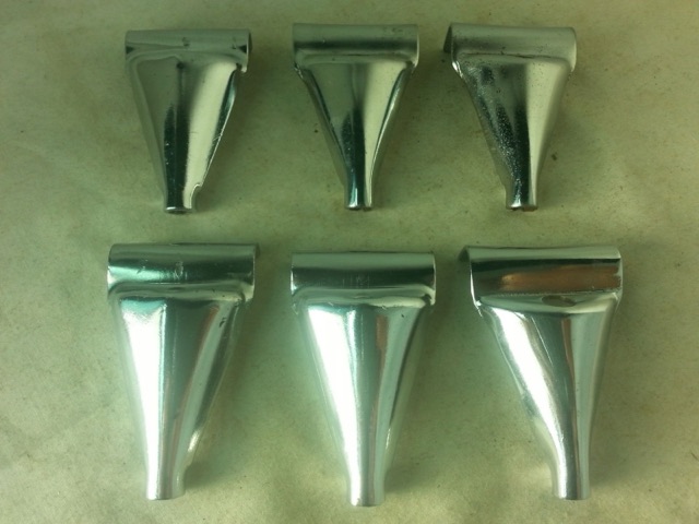 Slingerland 6x Sound/Radio King Bass Drum Tension Rod-Claws Chrome Vintage 60s* — main photograph