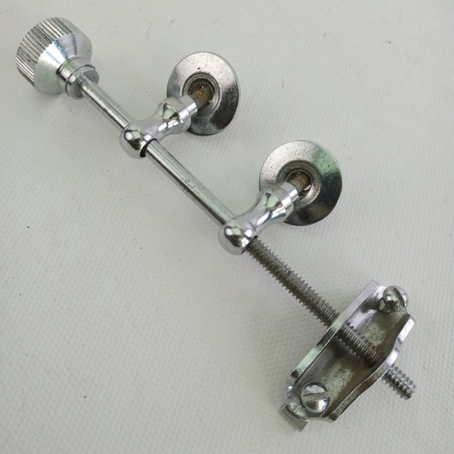 Gretsch Marching Snare Drum Strainer Chrome Vintage 2Eyelet Lugs Tensioner Rod60 — main photograph