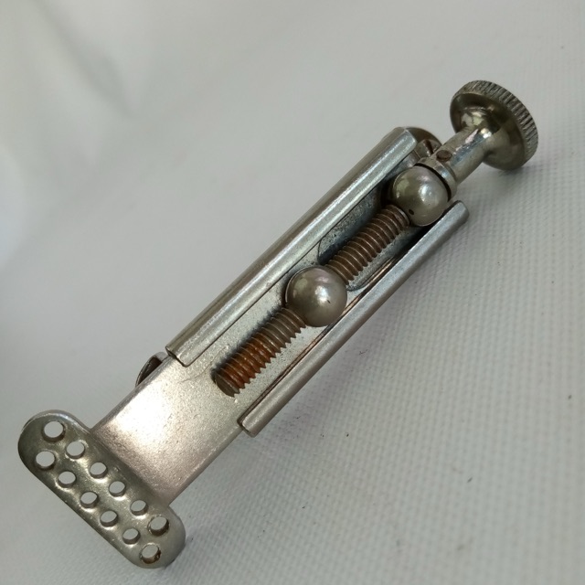 Gretsch Snare Drum Strainer Nickel Vintage 40s 2 7/16"Marching Parade Tensioner — main photograph