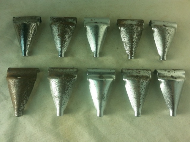 Slingerland 10x Sound/Radio King Bass Drum Tension Rod-Claws Chrome Vintage 60s — main photograph
