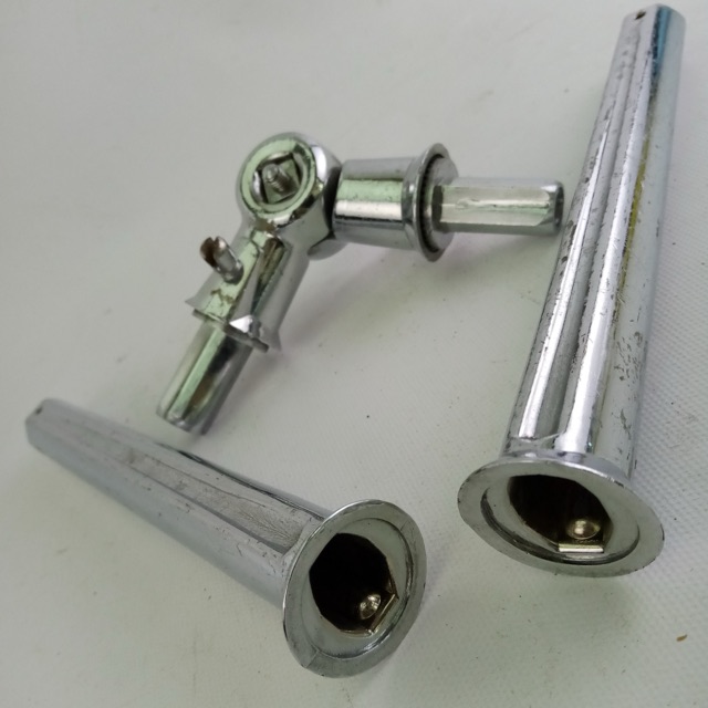 Premier Elite Single Bass/Tom Drum Ratchet Mount Arm Post Vintage 50s-60s Chrome — main photograph