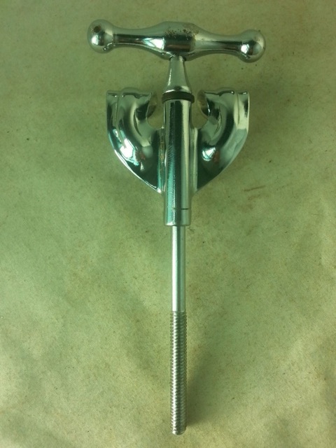 Slingerland 1x Radio King Bass Drum Tension T-Rod/Claw Chrome Bow-Tie Vintage50s — main photograph