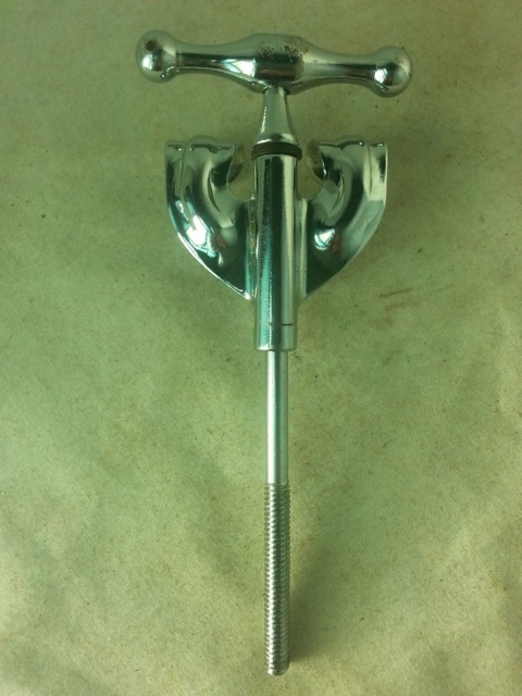 Slingerland 1x Radio King Bass Drum Tension T-Rod/Claw Chrome Bow-Tie Vintage50s — main photograph
