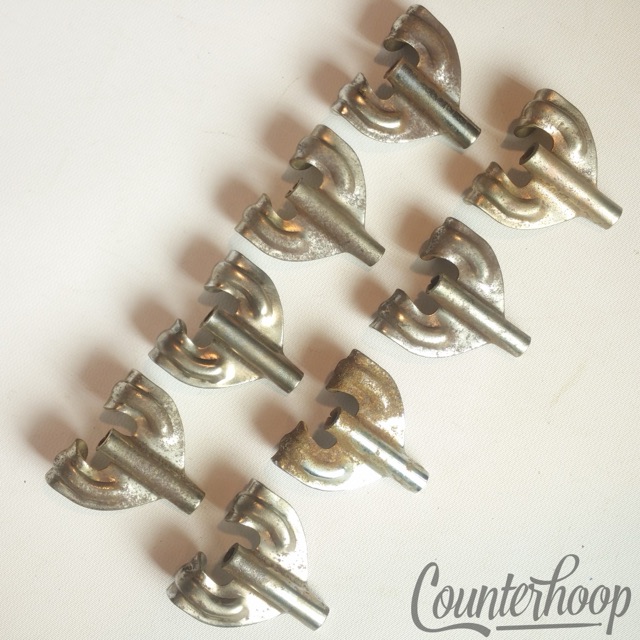 Slingerland 8x Bass/Snare Drum T-Rod-Claws Nickel Radio King USA Vintage 40s-50s — main photograph