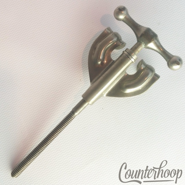 Slingerland Radio King Bass Drum Tension T-Rod+Claw Nickel Vintage 40s-50s USA* — main photograph