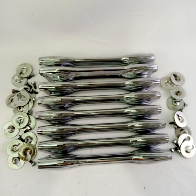 Premier 8x Snare/Tom/Bass 3Hole 7 1/8"Drum Lugs 843756 Chrome Vintage 60s — main photograph