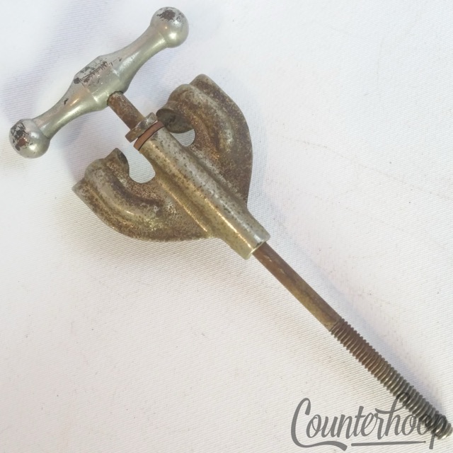 Slingerland Radio King Bass Drum Tension T-Rod+Claw Nickel USA Vintage 40s-50s* — main photograph