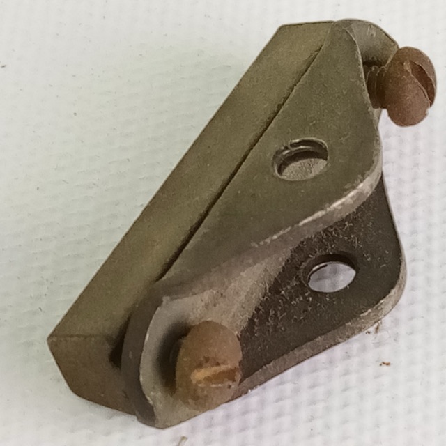 Slingerland Strainer Rod Clamp-Bar Tensioner Part Snare Drum Wires Holder Nickel — main photograph