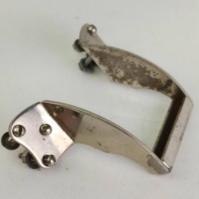 Slingerland Radio King Snare Drum 3Point-Strainer Gate Bracket Nickel Vintage50s — main photograph